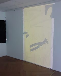 Projecting on the wall